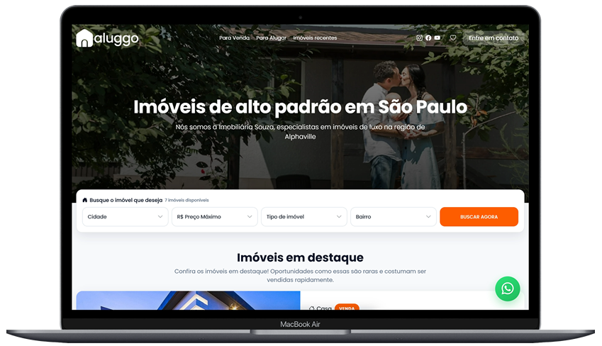 Site em destaque